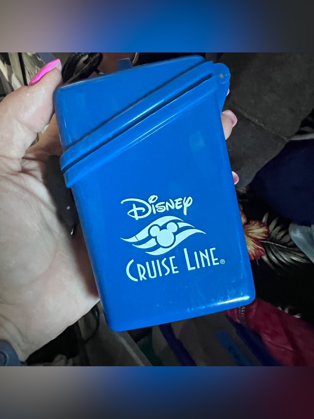 Disney Cruise Line Blue Card & Key Holder